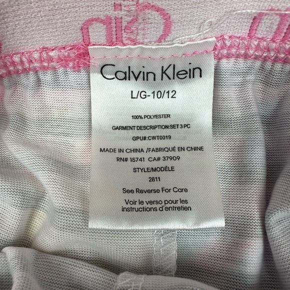 Calvin Klein Tie Dye Sleep Set Size L - Picture 3 of 5